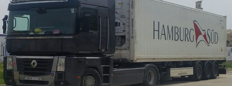 Transport de conteneur REEFER